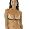 RIP CURL DAY BREAK MULTI FIXED TRIANGLE BIKINI TOP