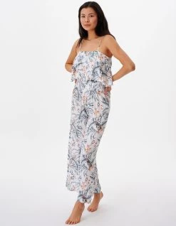 RIP CURL DIAMOND BAY JUMPSUIT LIGHT BLUE -Freedom Wave Shop rip curl diamond bay jumpsuit donna light blue 2