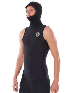 RIP CURL FLASHBOMB POLYPRO HOOD VEST 2MM