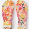RIP CURL FLORAL WAVE SHAPERS OPEN TOE BONE