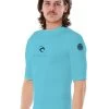 RIP CURL CORPS SHORT SLEEVE UV TEE BLUE