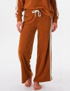 RIP CURL LOCAL TERRY PANT CINNAMON -Freedom Wave Shop rip curl pantalone in spugna local cinnamon 2
