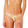 RIP CURL PLAYABELLA SKIMPY BIKINI PANT LIGHT YELLOW