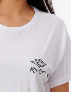 RIP CURL PSYCHEDELIC DREAMS SHORT SLEEVE CROP TEE -Freedom Wave Shop rip curl psychedelic dreams crop t shirt donna 1