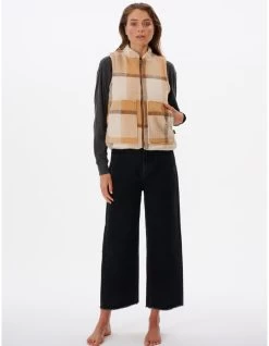 RIP CURL BREEZE VEST CAMEL -Freedom Wave Shop rip curl smanicato breeze camel 1