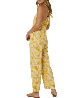 RIP CURL SUMMER PALM ROMPER GOLD -Freedom Wave Shop rip curl summer palm tuta gold donna 2