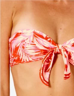 RIP CURL SUN RAYS BANDEAU BIKINI TOP RED -Freedom Wave Shop rip curl top sun rays bandeau red 2