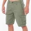 RIP CURL TRAIL CARGO WALKSHORTS 21" MID GREEN