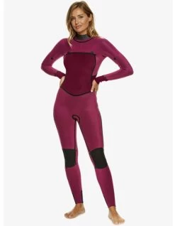 ROXY 4/3 SWELL SERIES CHEST ZIP WETSUIT FOR WOMEN -Freedom Wave Shop roxy swell series 4 3 front zip muta intera donna