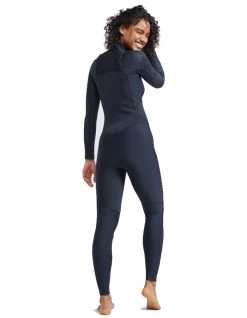 ROXY 5/4/3 SWELL SERIES HOODED CHEST ZIP -Freedom Wave Shop roxy swell series 5 4 3 muta donna front zip black 5