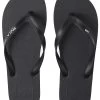 RVCA ALL THE WAY FLIP FLOPS FOR MAN BLACK