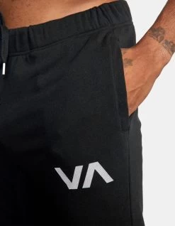 RVCA SWIFT SWEATPANT BLACK -Freedom Wave Shop rvca va swift sweat pant black 10