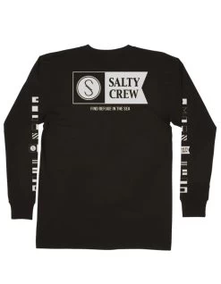 Freedom Wave Shop -Freedom Wave Shop salty crew alpha premium maglia maniche lunghe black 1
