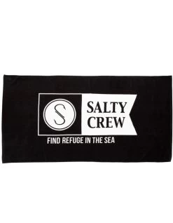 SALTY CREW ALPHA REFUGE TOWEL LOGO