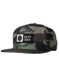 SALTY CREW ALPHA TECH 5 PANEL CAMO