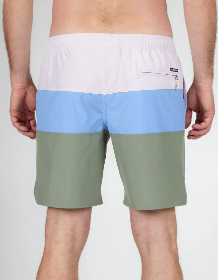 SALTY CREW BEACONS 2 MARINE BLUE ELASTIC BOARDSHORTS 18" - Image 4