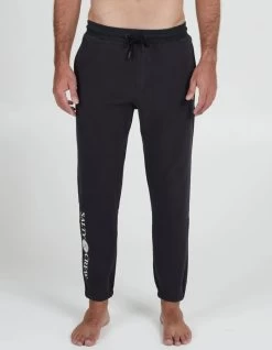 SALTY CREW DOCKSIDE SWEATPANT BLACK -Freedom Wave Shop salty crew dockside pantaloni in felpa black 2