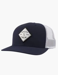 SALTY CREW SEALINE RETRO TRUCKER WHITE NAVY