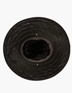 SALTY CREW TIPPET LIFEGUARD HAT BLACK -Freedom Wave Shop salty crew tippet lifeguard hat cappello di paglia black