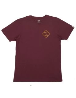 SALTY CREW TIPPET BURGUNDY TEE