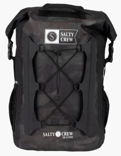 SALTY CREW VOYAGER ROLL TOP BACKPACK CAMO