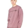 SANTA CRUZ OPUS DOT STRIPE CREW WASHED GRAPE