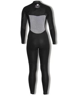 SISSTREVOLUTION SEVEN SEAS YOUTH 3/2 CHEST FULL WETSUIT BLACK -Freedom Wave Shop sisstrevolution seven seas youth 3 2 chest full wetsuit black 1
