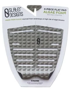 SLATER DESIGNS 4 PIECE TRACTION FLAT PAD GREY