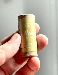 SUNTRIBE NATURAL HEMP LIP BALM MOISTURE -Freedom Wave Shop suntribe balsamo per labbra biologico alla canapa 2