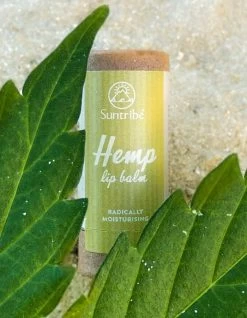 SUNTRIBE NATURAL HEMP LIP BALM MOISTURE -Freedom Wave Shop suntribe balsamo per labbra biologico alla canapa 3