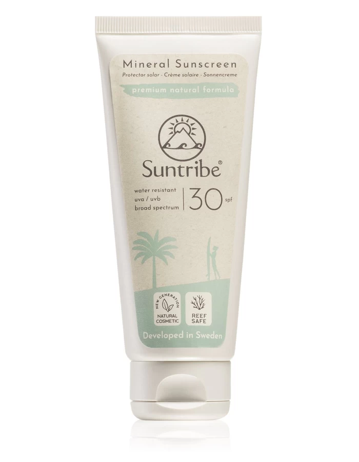 SUNTRIBE MINERAL BODY & FACE SUNSCREEN SPF30 100ML