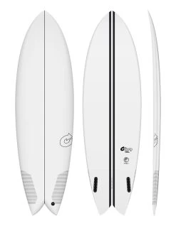 TORQ TEC2 6'10" FISH TWIN FIN