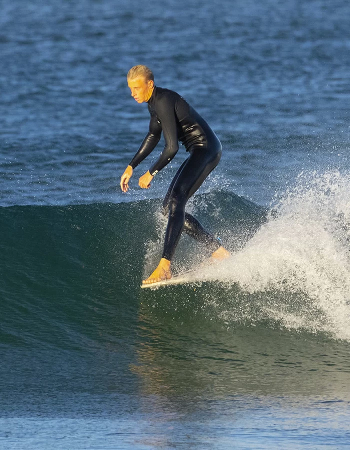 TORQ TET 8'0" LONGBOARD PINLINE COLOR RAIL RED - Image 4