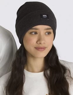 VANS MTE CUFF BEANIE BLACK HEATHER -Freedom Wave Shop vans berretto mte cuff beanie black heather 2