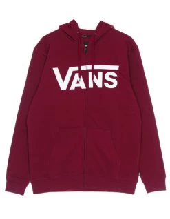 VANS CLASSIC ZIP HOODIE POMEGRANATE