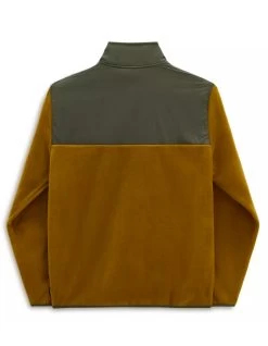 VANS MAMMOTH PULLOVER BROWN GREEN -Freedom Wave Shop vans felpa mammoth brown green 4