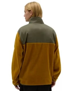 VANS MAMMOTH PULLOVER BROWN GREEN -Freedom Wave Shop vans felpa mammoth brown green 7