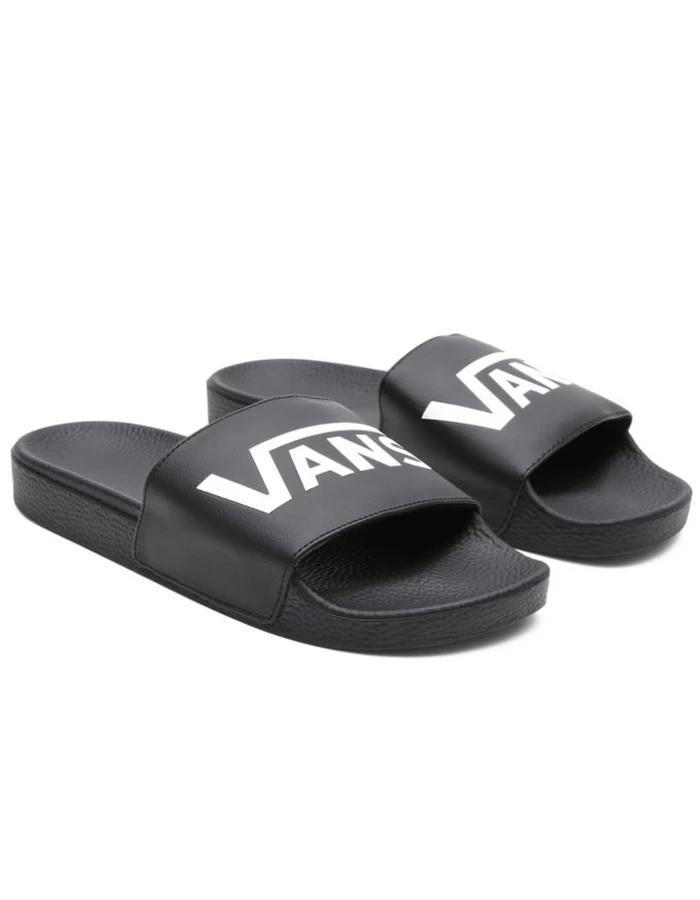 VANS SLIDE-ON SANDALS BLACK 1 VANS SLIDE-ON SANDALS BLACK