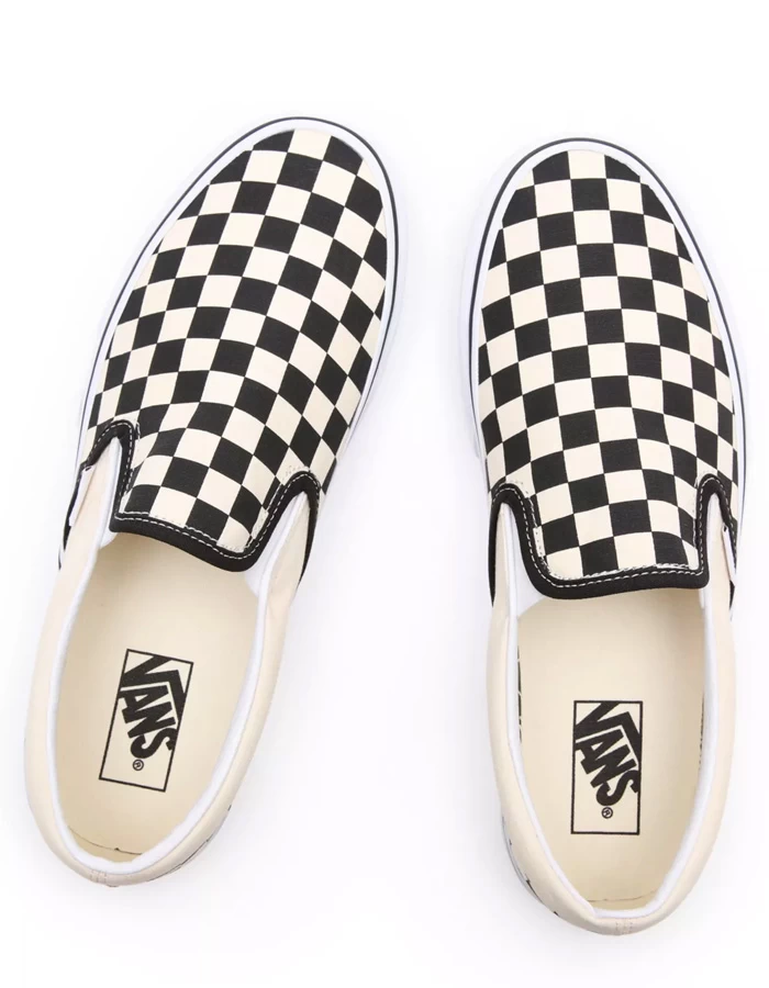 VANS CHECKERBOARD CLASSIC SLIP-ON SHOES 2 VANS CHECKERBOARD CLASSIC SLIP-ON SHOES - Image 2