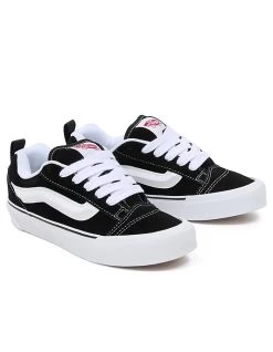 VANS KNU SKOOL SHOES BLACK TRUE WHITE
