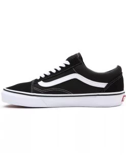 VANS OLD SKOOL SHOES BLACK WHITE -Freedom Wave Shop vans scarpe old skool black 6