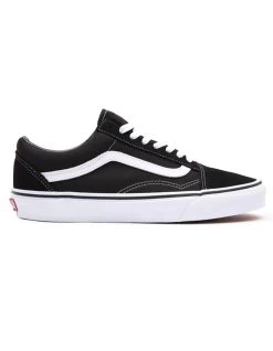 VANS OLD SKOOL SHOES BLACK WHITE