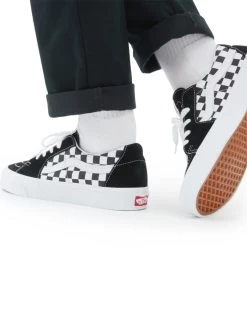 VANS SK8-LOW RACING BLACK CHECKERBOARD SHOES -Freedom Wave Shop vans scarpe sk8 low black checkerboard 2