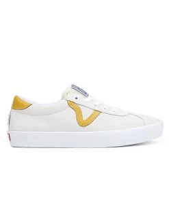 VANS SUEDE SPORT SHOES WHITE