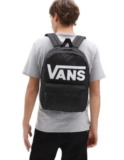 VANS OLD SKOOL III BACKPACK BLACK WHITE -Freedom Wave Shop vans zaino old skool iii black white