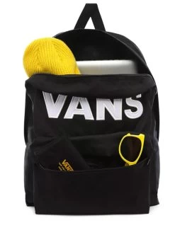 VANS OLD SKOOL III BACKPACK BLACK WHITE -Freedom Wave Shop vans zaino old skool iii black white 3