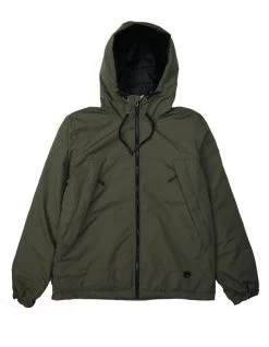 VISSLA KANEN REVERSIBLE JACKET DARK OLIVE