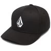 VOLCOM FULL STONE FLEXFIT HAT BLACK