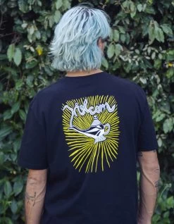 VOLCOM GONYMAGIC T-SHIRT BLACK -Freedom Wave Shop volcom gonymagic t shirt black 3