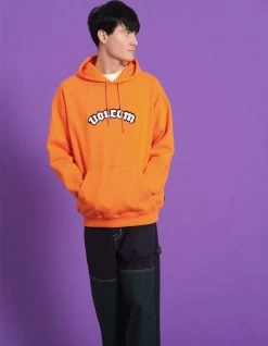 VOLCOM OBTIC HOODIE CARROT -Freedom Wave Shop volcom obtic felpa con cappuccio 4